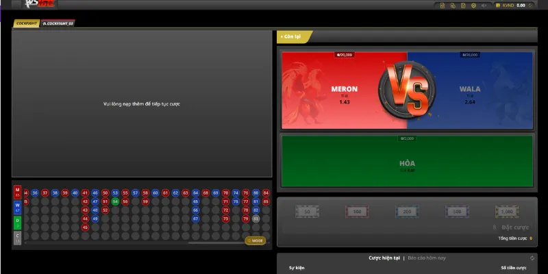 Cung cấp nhiều mức cược và kèo thơm để kê thủ tham gia