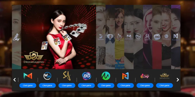 Dream Gaming là sảnh cược cung cấp dịch vụ casino online top 1